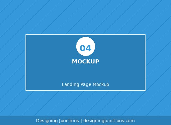 Landing Page Mockup